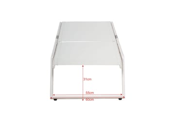 Monaco solseng med justerbar rygg i aluminium, hvit tekstil - Hvit - Hagemøbler - Stoler & Lenestoler - Solseng & solvogner