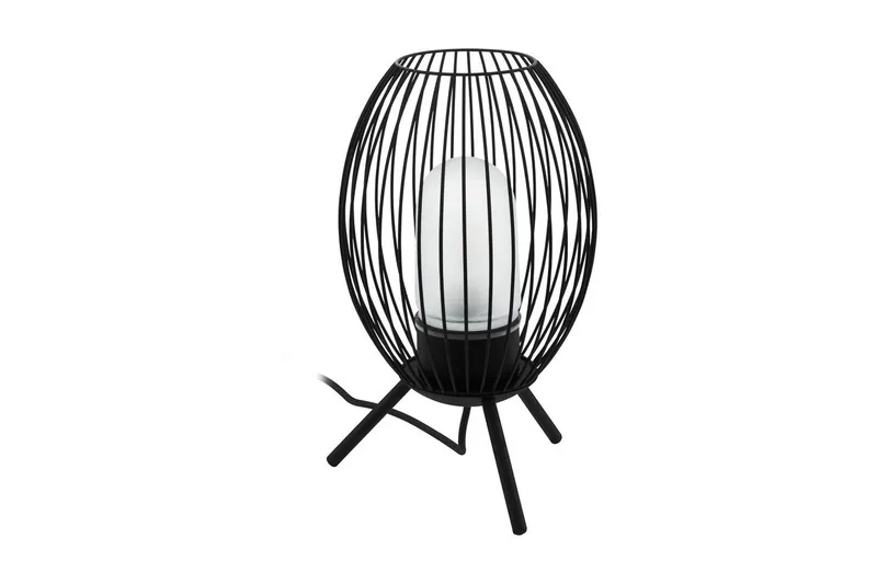 Bordlampe Eglo Fusignano, Hvit/Svart