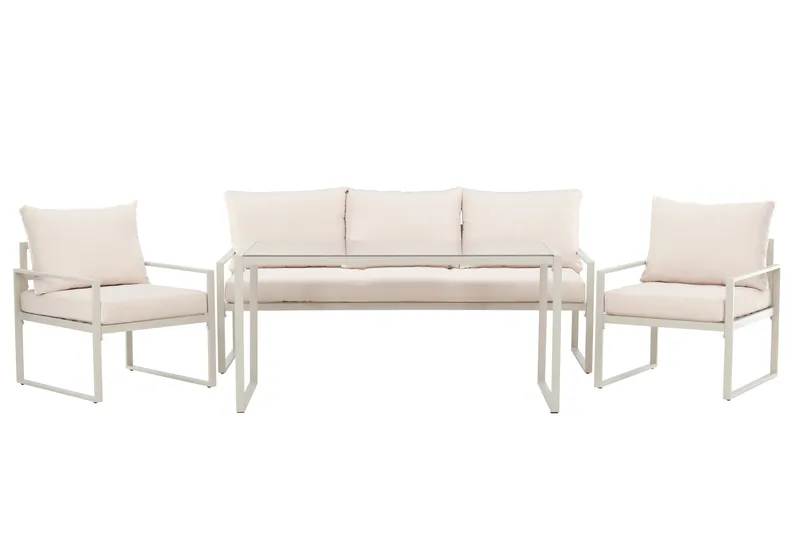 Catania Sofagruppe Utendørs 5-seter, Beige
