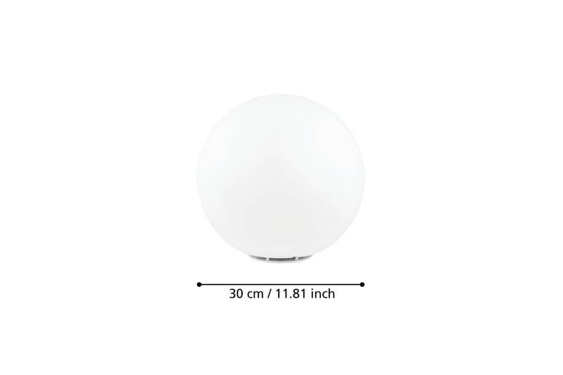 Gulvlampe Utendørs Eglo Monterolo 300 mm - Hvit - Hage - Utemiljø - Veranda & terrasse - Verandabelysning