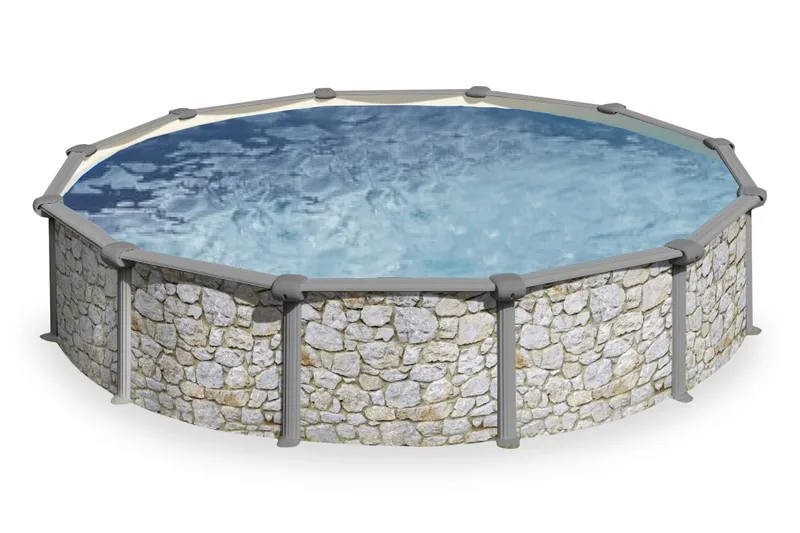 Canyon Premium Frittstående Basseng, Ø460 cm