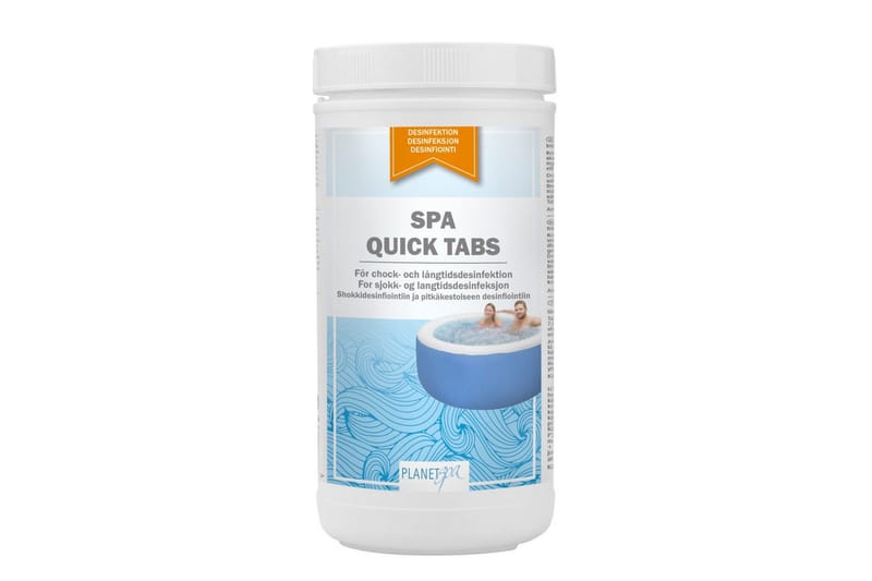 Vannpleie Planet Spa Quick Tabs 1 kg (20g)