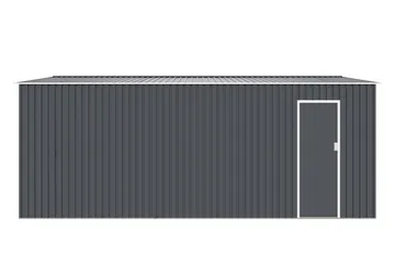 Förråd Eddison 20,5 m² Dark grey - Hage - Uterom & feriehus - Lagringshus & boder - Redskapsboder