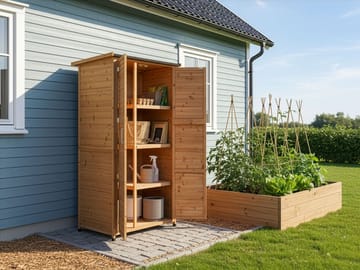 Redskapsbod Arsego 67x96 cm - Brun - Hage - Uterom & feriehus - Lagringshus & boder - Redskapsboder