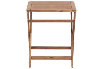 Cafeset Beliani Paraggi Light wood - Hagemøbler - Balkong - Balkongmøbler - Balkonggrupper