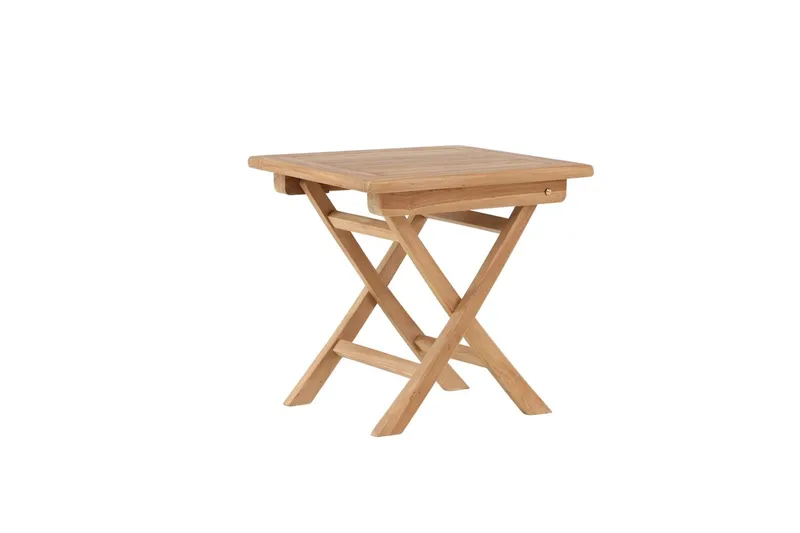 Kenya kafébord 70 cm utendørs - Mørk natur - Hagemøbler - Balkong - Balkongmøbler - Balkongbord