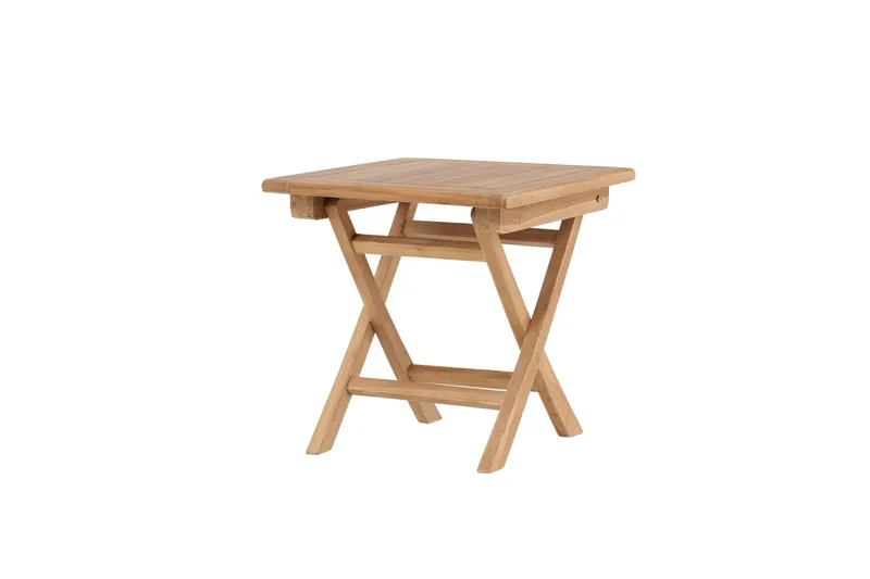 Kenya kafébord 70 cm utendørs - Mørk natur - Hagemøbler - Balkong - Balkongmøbler - Balkongbord