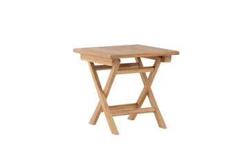 Kenya kafébord 70 cm utendørs - Mørk natur - Hagemøbler - Balkong - Balkongmøbler - Balkongbord