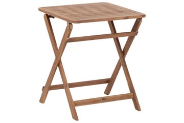 Sidobord Beliani Paraggi Light wood - Hagemøbler - Balkong - Balkongmøbler - Balkongbord