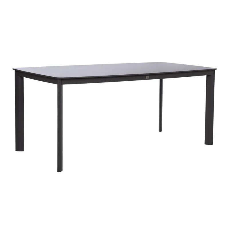 Bord HOME4YOU Beida 180x90x75 cm svart, Svart