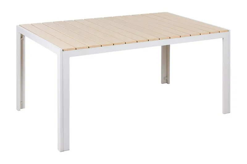 Grosseto Spisebord 150x90 cm, Beige/Hvit