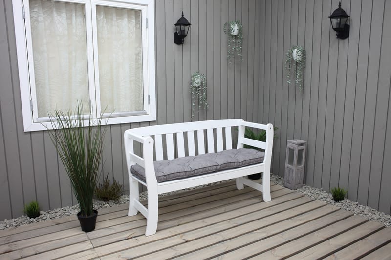 Rosenberg Sofa - Hvit - Hagemøbler - Utesofa - Benker