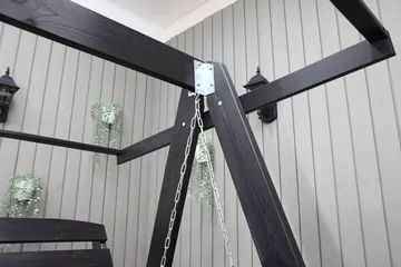 Pelle Hammock uten Tak - Mørkebrun - Hagemøbler - Utesofa - Hammocker