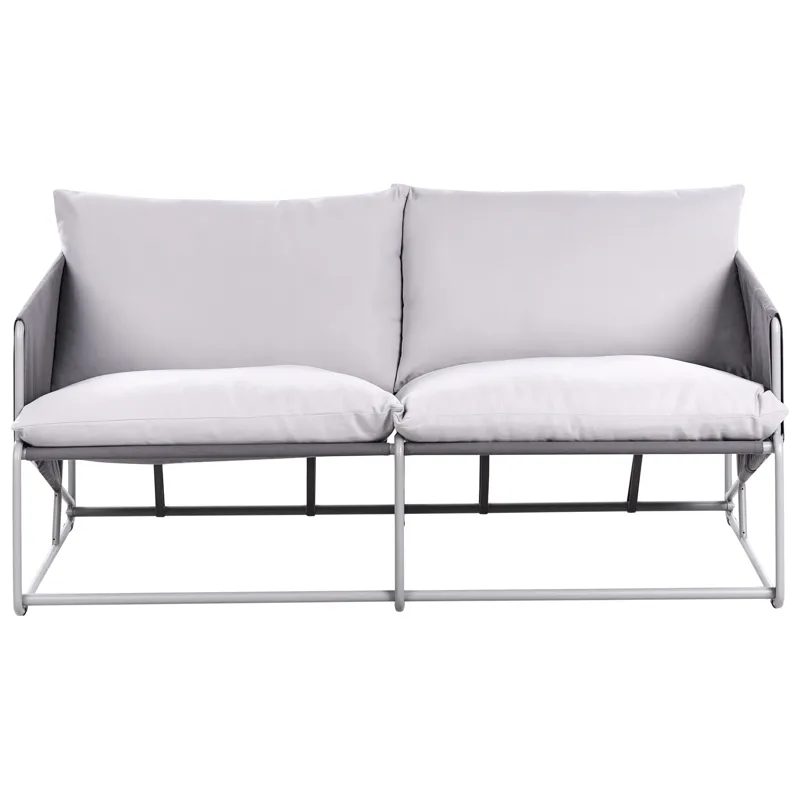 Sofa utendørs 2-seter Ponte, Grå