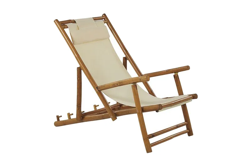Solseng 2 stk lyst tre / beige ATRANI, Tre / Natur