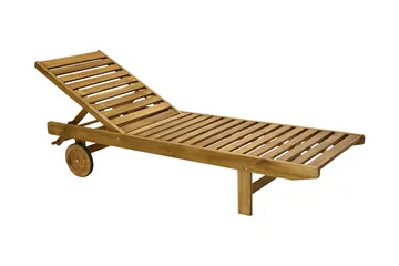Solstol FINLAY 193x60xH30cm Akasie - Hagemøbler - Stoler & Lenestoler - Solseng & solvogner