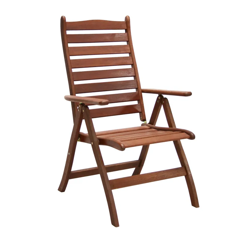 Stol HOME4YOU Bordeaux meranti, Brun
