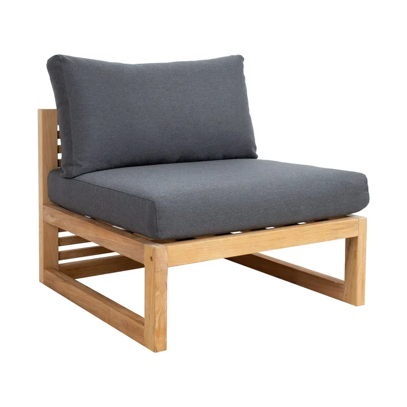 Modulsofa HOME4YOU Serenity midtdel, Brun
