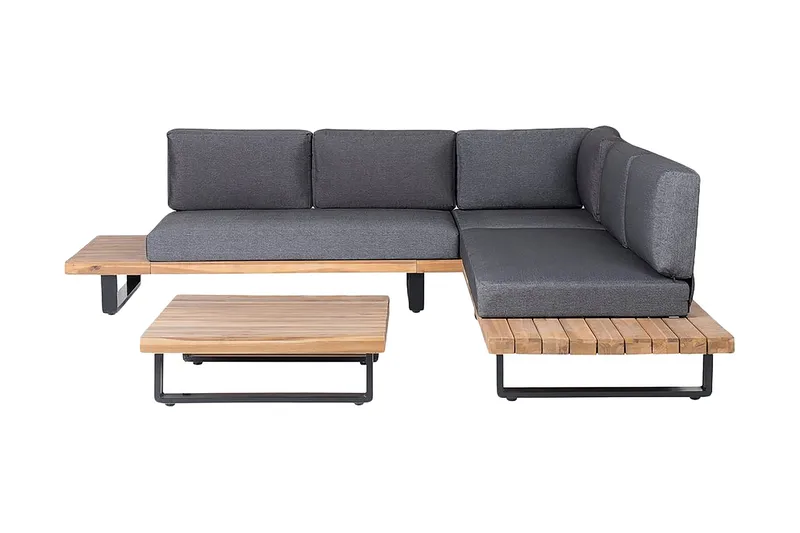 Mykonos Loungegruppe 256 cm, Tre / Natur