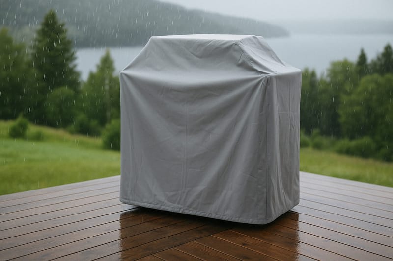 Klas Grilltrekk 150x100x70 cm - Grå - Hage - Griller - Grilltilbehør - Beskyttelsestrekk