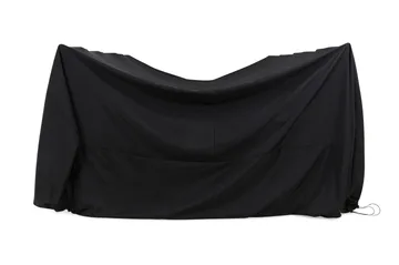 Møbelovertrekk 160x255x95 cm - Svart - Hagemøbler - Puteoppbevaring & møbelbeskyttelse - Overtrekk hagemøbler
