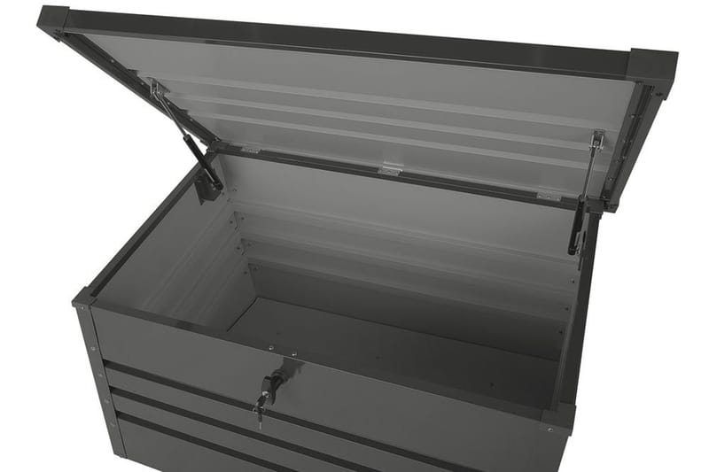 Cebrosa Putekasse 61 | 100 | 62 cm - Grå - Hagemøbler - Puteoppbevaring & møbelbeskyttelse - Putebokser & Putekasser