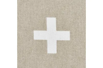 Pynteputer Velleia sett av 2 Beige/hvit - Beige/hvit - Tekstiler - Pute & pledd - Pynteputer