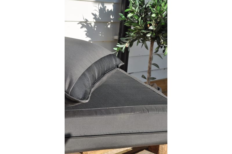Royal Tristan Sittepute 65x65 cm Vannavstøtende Svart - Fritab - Hagemøbler - Puter - Sitteputer