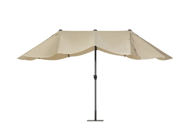 Leppin Parasoll - Beige - Hagemøbler - Solbeskyttelse - Parasoller - Balkongparasoll