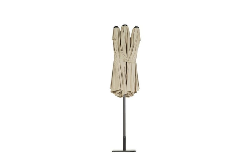 Leppin Parasoll - Beige - Hagemøbler - Solbeskyttelse - Parasoller - Balkongparasoll