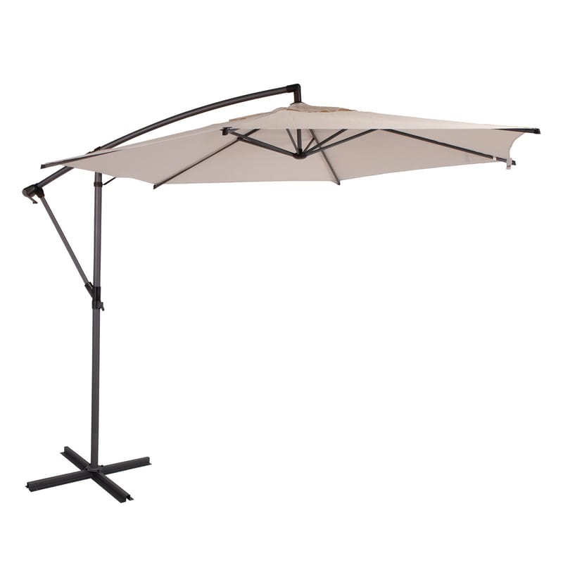 Parasoll HOME4YOU Malta 3 m Beige, beige