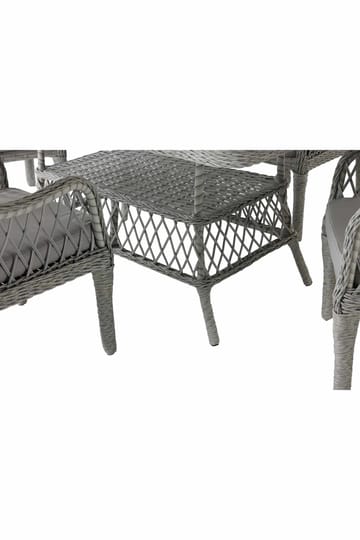 Hagebord- og stolesett Atelier Del Sofa Hisar 4+1 (52 x 78 x 56 cm) Grå 5 deler - Hagemøbler - Hagegruppe - Spisegrupper hage