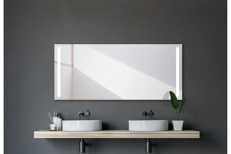 Allejaure Speil 160x70 cm, Sølv