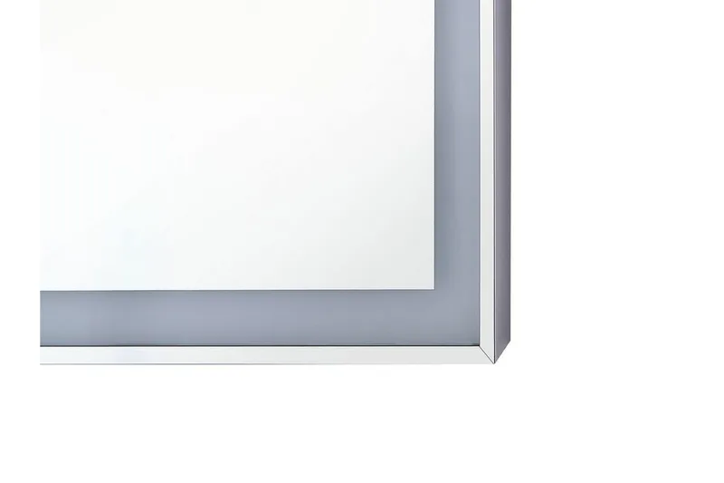 Argens Speil 70x90 cm LED - Sølv - Hus & oppussing - Kjøkken & bad - Baderom - Baderomsmøbler & baderomsinnredning - Baderomsspeil