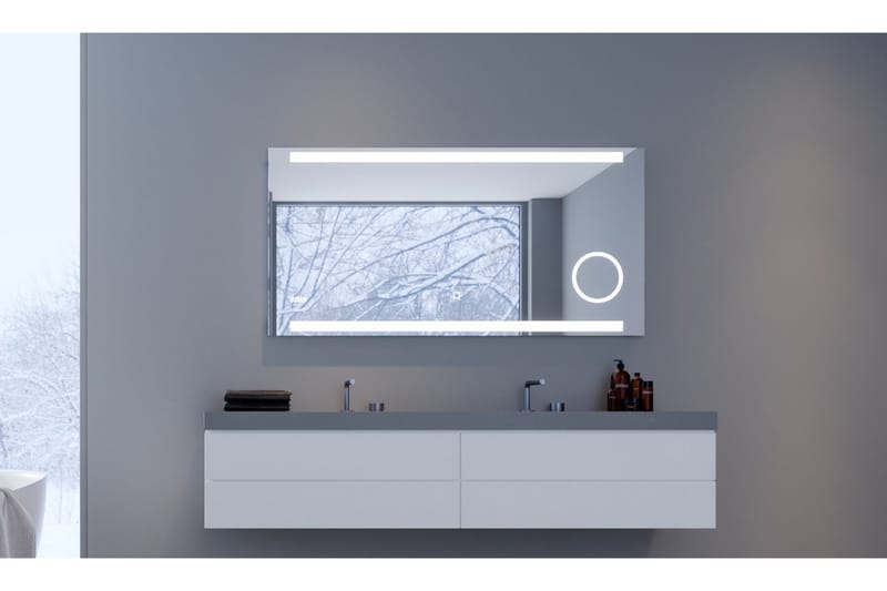 Kolerud Baderomsspeil 60 cm LED-Lys