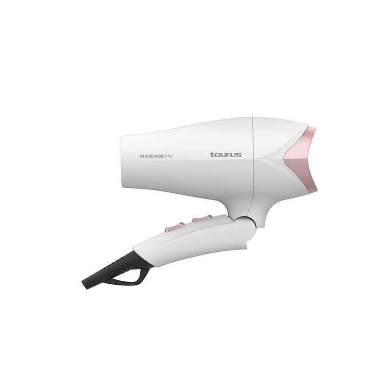 Hårføner Taurus 2400W Studio 2500 Ionic hvit - Hvit - Hus & oppussing - Kjøkken & bad - Baderom - Baderomstilbehør