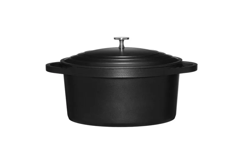 Kasserolle Maku 7,4L Støpt Aluminium, Svart