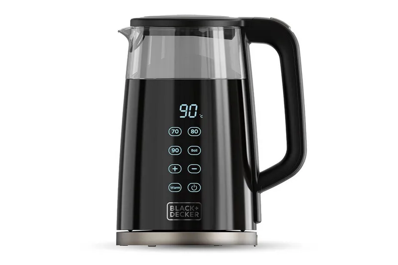 Vannkoker Black+Decker 1,7L Svart, Svart