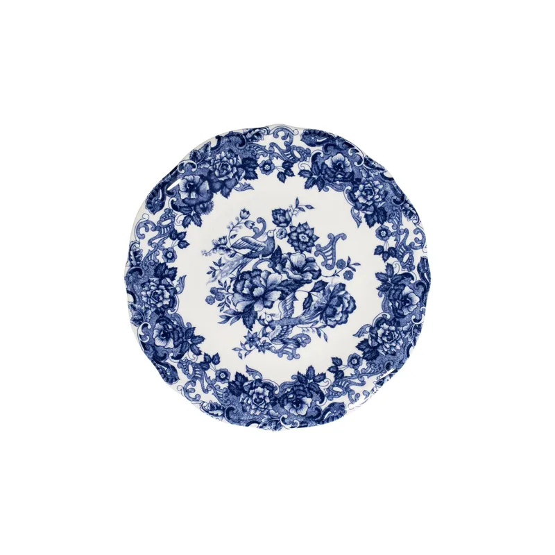 Middagsservise (24 deler) Opviq Emerala Blue Fulya 24 (32 x 36 x 41 cm) Hvit Blå - Hvit og blå - Husholdning - Servering & borddekking - Tallerkener