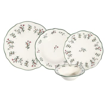 Middagsservise (24 deler) Opviq Terra Fulya 24 (32 x 36 x 41 cm) Flerfarget - Flerfarget - Husholdning - Servering & borddekking - Tallerkener