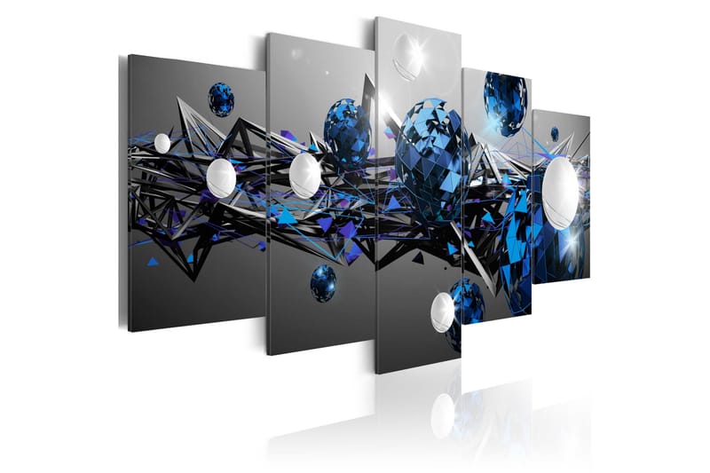 Bilde Geometric Milky Way 100x50 - Artgeist sp. z o. o. - Innredning - Bilder & kunst - Lerretsbilder