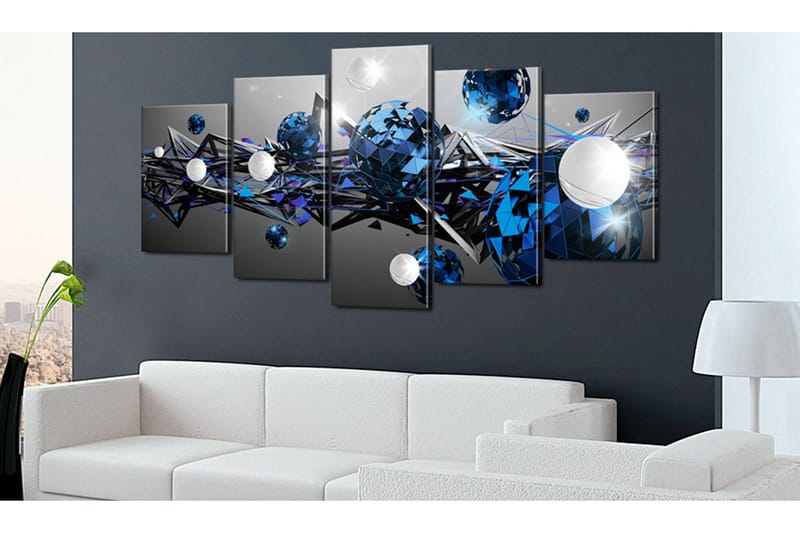 Bilde Geometric Milky Way 100x50 - Artgeist sp. z o. o. - Innredning - Bilder & kunst - Lerretsbilder