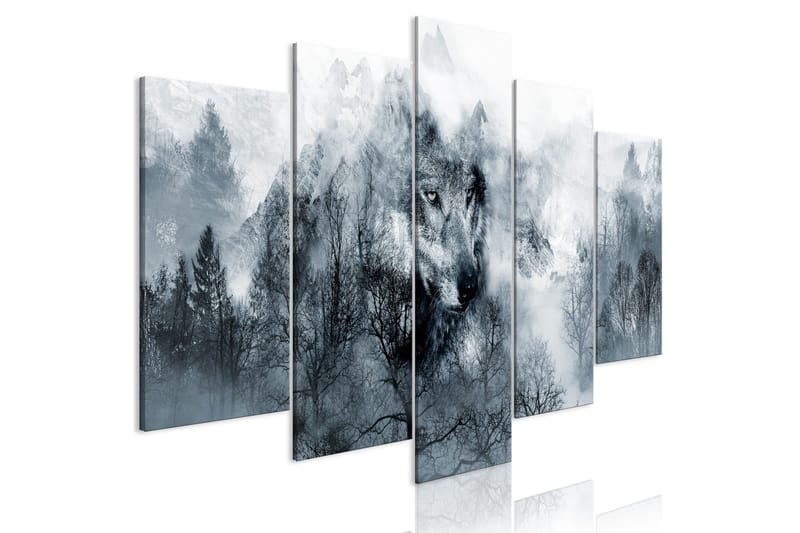 Bilde Mountain Predator 5 Parts Wide 100x50, Artgeist sp. z o. o.