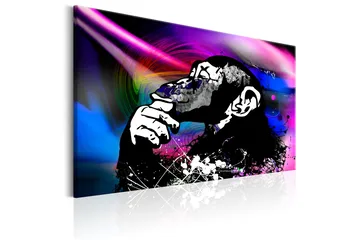 Tavla Neon Party 60x40 VALUE_MISSING_1 - Innredning - Bilder & kunst - Lerretsbilder
