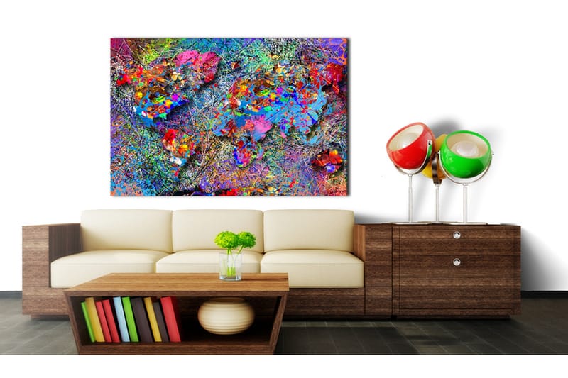 Tavle Map: Jackson Pollock Inspiration 120X80, Artgeist sp. z o. o.