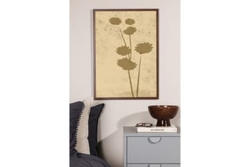 Poster Flower art 21x30 cm - Beige - Innredning - Bilder & kunst - Posters