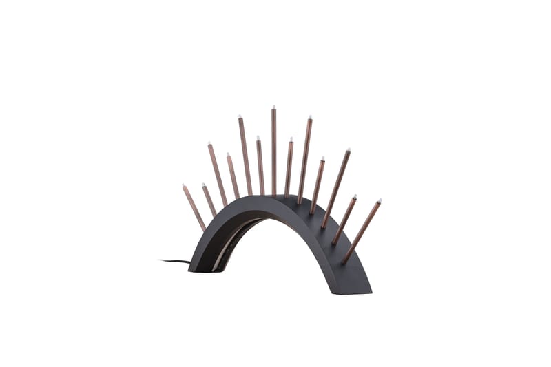 Björnrike Ljusstake Venture Home Black - Innredning - Lys & dufter - Lysestaker og lykter - Kandelaber & lysestake bord