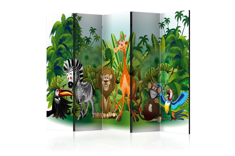 Romdeler - Jungle Animals II 225x172, Artgeist sp. z o. o.