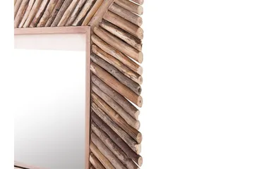 Pashel Speil 60x60 cm - Tre/Natur - Innredning - Speil - Veggspeil