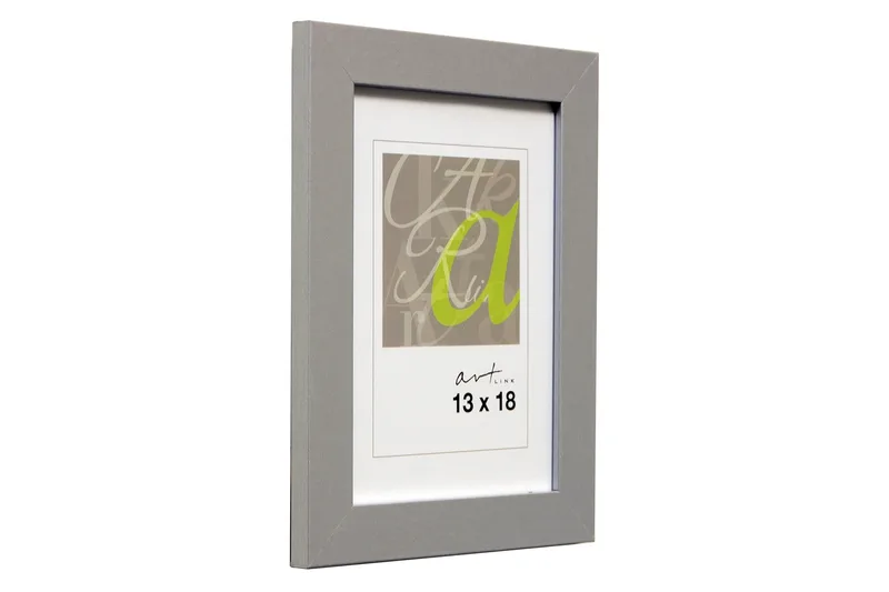 Trendline Bilderamme MDF 13x18 cm, Sølv